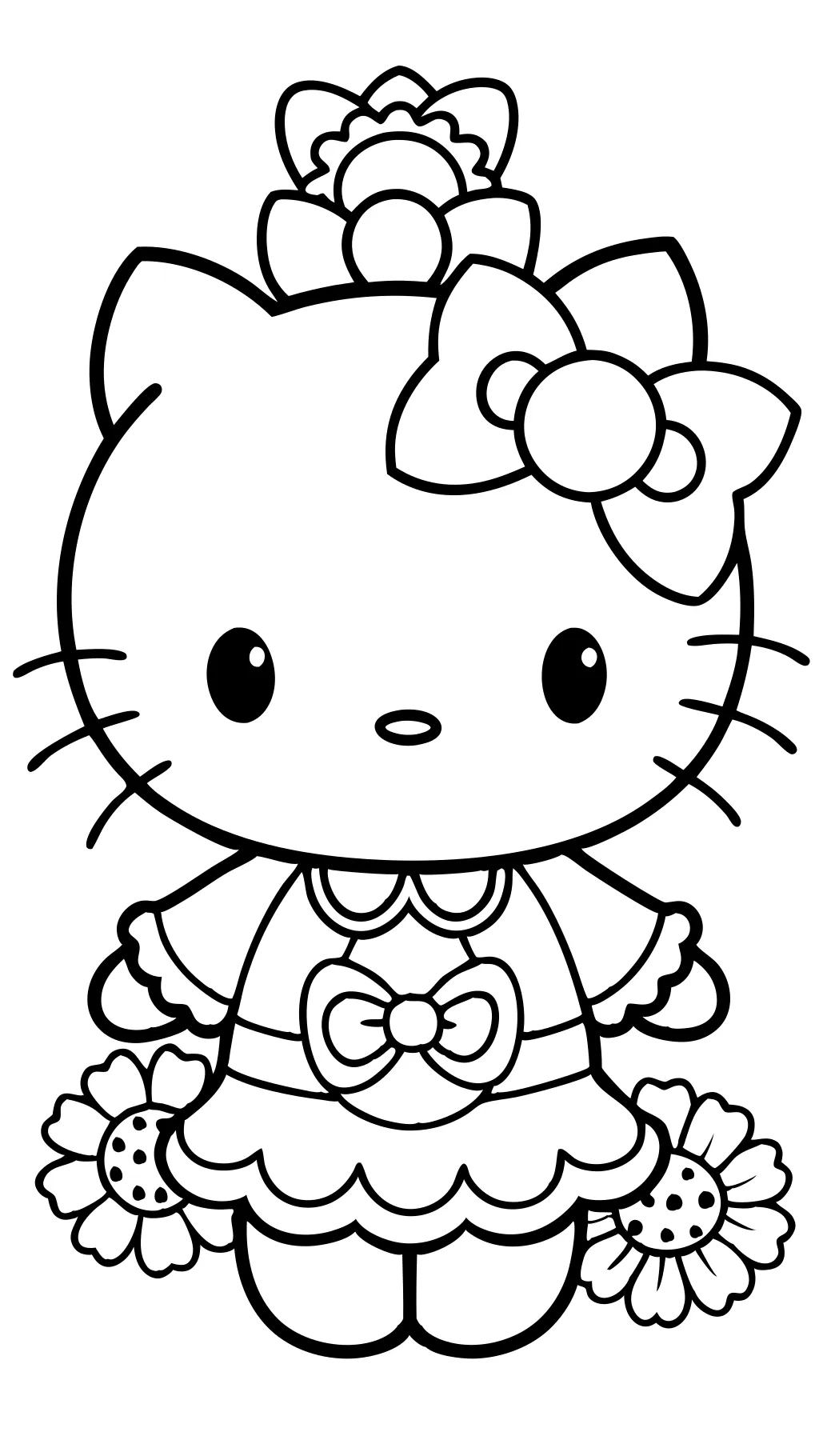 Páginas para colorear de los personajes de Sanrio